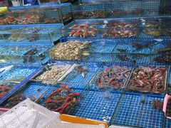 -霞涌市场海鲜摆卖区