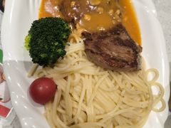 免翁西冷牛扒餐-香港新发烧腊茶餐厅(书城店)