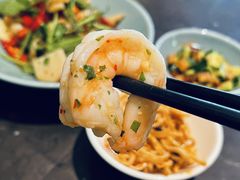 傣味虾球老人头菌-西安凯悦酒店·湖畔中餐厅