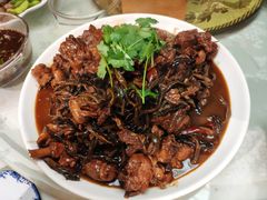 豇豆干烧老鸭-抚顺美食·老上海味道