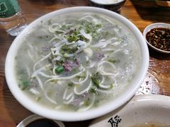 雪菜笋丝鲜牛肉年糕-何永光123鲜牛肉馆(1号店)