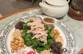Three-Color Poached Chicken