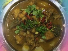 炝锅鮰鱼-珍巷福地四合院菜馆(复兴门店)