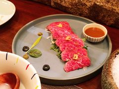 生吃雪花牛肉-山葵家·创意料理(万象汇店)