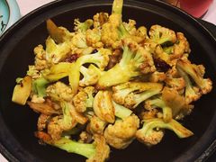 干锅花菜-万荣烤鸭店·北京菜(天坛店)