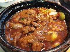 招牌石锅牛肉-吴氏老妈·23年家常菜(古城店)