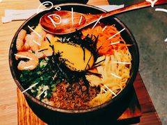黄金奶香石锅拌饭-烧肉达人•炭火烧肉(新天地店)