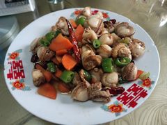 葱爆小扇贝-崴海渔村(虹梅路店)