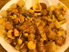 三鲜焖子-品海楼·大连海胆锅贴馆(东港店)