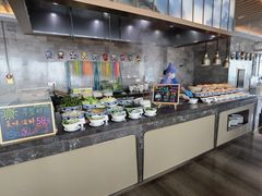 自助取餐区-云端西餐厅(南宁龙光那莲豪华精选酒店)