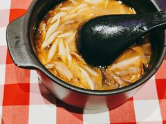 蘑菇汤莜面鱼鱼-西贝(大华虎城店)
