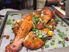 绿茶葱香烤鸡-绿茶餐厅(深圳龙华天虹购物中心店)