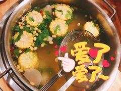 玉米萝卜汤底-嬷孙家潮汕牛肉火锅(北京路天河城店)