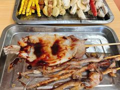 烤鱿鱼-老图们烧烤