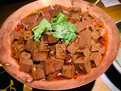 阿婆泡椒鸭血-吃饭皇帝大土家民族菜(正大广场店)