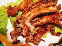 特色烤羊排-蒙古大营羊蝎子火锅烧烤(安东巷店)