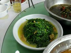 金花菜蚌肉-洪福龙虾