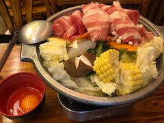 牛肉寿喜锅-坂吉屋·居酒屋深夜食堂(龙湖店)