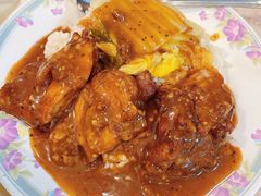 葱油鸡扒双蛋饭-香江姳苑粥饭(人民广场店)