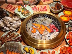 -焰江山海鲜牛排烤肉自助(锦华万达二星店)