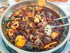 黑竹香鸡锅中魔芋-黑竹香鸡(营和巷店)