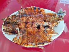 -北京龙庆四季香农家饭庄·灶台鱼·碳烤虹鳟鱼(龙庆峡店)