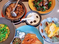 豌豆黄浸豌豆尖-半山腰·云南菜(侨福芳草地店)