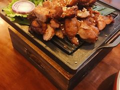 烤猪颈肉-荷花泰菜(东方新天地店)