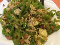 尖椒肉沫炒鸡蛋-益民餐厅(交通大学店)