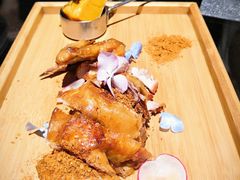 香草烤鸡佐蜜汁南瓜-魔厨私房菜(观音桥店)