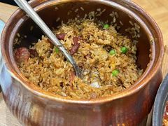 脆哨腊肠温泉蛋拌饭-青花椒花椒鱼黑金店(LCM店)