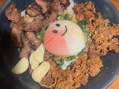 盐葱牛肋条肥牛双爆发饭-满满初牛·炭烧牛肉专门店(国大店)