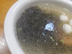 紫菜鱼丸汤-南蚝小贝海鲜特色餐厅(南澳岛店)