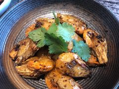 蟹肉橙，元宝虾-新白鹿餐厅(松江开元地中海店)