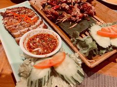 炭烧猪颈肉-mango tree芒果树泰国餐厅(青岛万象城店)