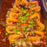 【招牌烤鱼】 招牌必点，基本上每桌都有这道菜️外皮烤