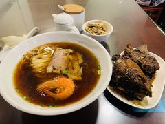 焖蹄两鲜虾面-德兴馆(广东路总店)