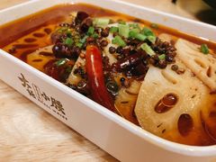 捞汁莲藕片-大话小腰(鸟巢店)