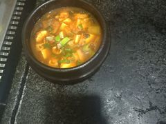 大酱汤-韩阳王石板烤肉