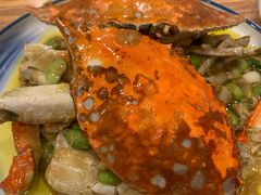梭子蟹毛豆-毛胡子牛羊餐馆(武宁路店)