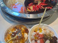 冰汤圆-朱氏胖子烂火锅(洪崖洞店)