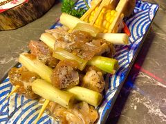 京葱烧鸟-柳飘飘亚洲烤肉集合店(内江万达店)