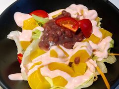 黄桃沙拉-猪啊牛呀羊啊铜盘烤肉(正大广场店)