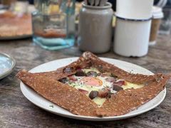 巴黎火腿鸡蛋芝士蘑菇可丽饼-RAC BAR(安福路店)