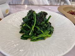 有机菠菜炒紫菜-喜鼎海胆水饺(平安金融中心店)