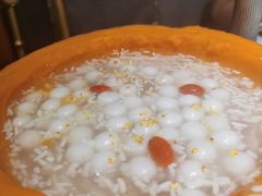 南瓜酒酿小圆子-玫瑰厅上海菜(兴国路店)