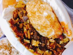 蛋菜夹馍-老马家马蓉蛋菜夹馍·腊牛肉夹馍(回民街店)