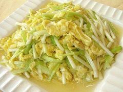 韭黄炒蛋-陈记石山五香羊