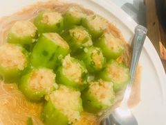 金银蒜蓉干蒸丝瓜-汤城小厨•粤菜•靓汤(金宝街店)