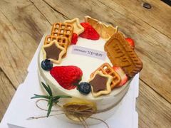 森系果园冰淇淋动物奶油蛋糕-艾加柒克蛋糕茶歇甜品台(春熙路店)